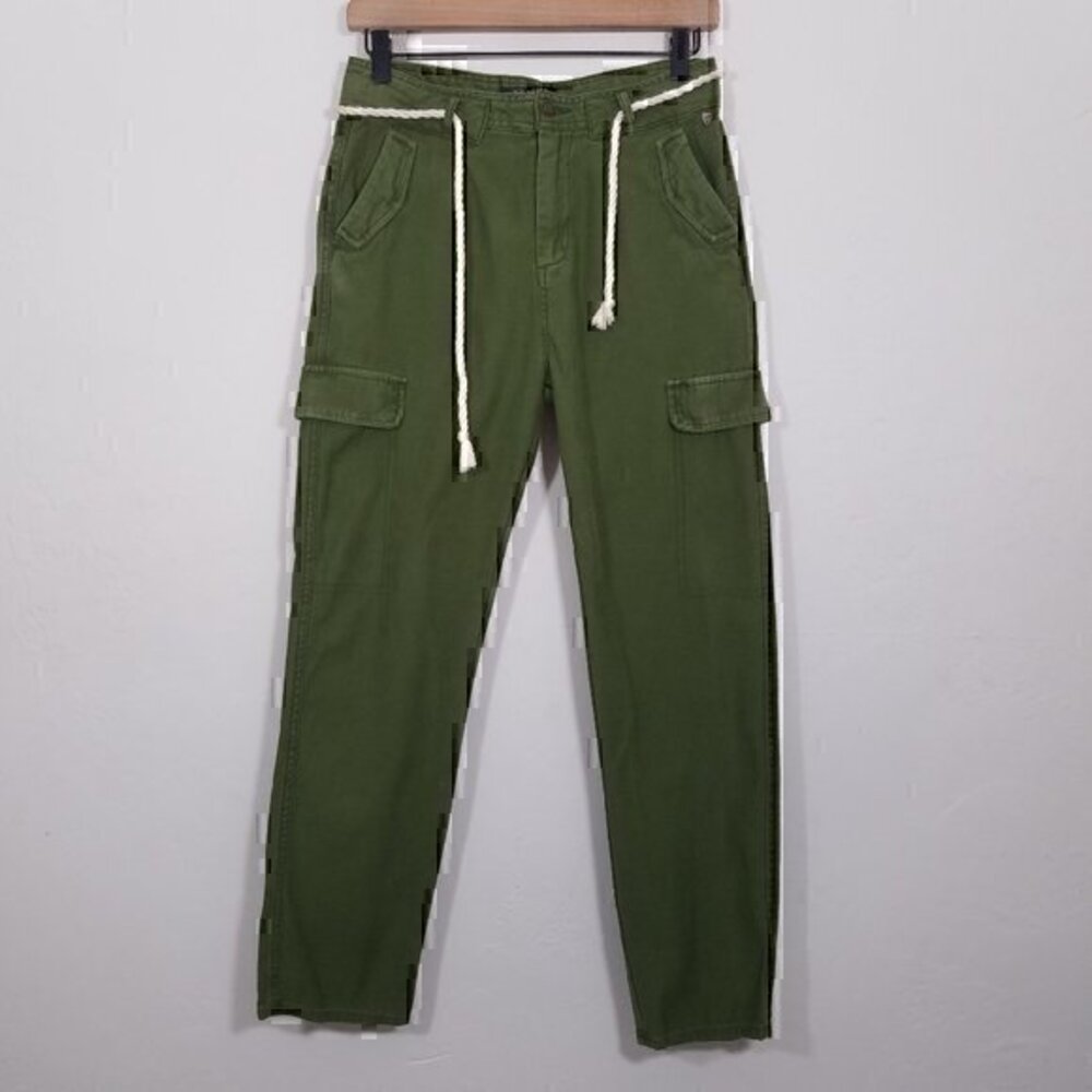 Scotch & Soda Military Green‎ High Rise Cargo Pants Size XS